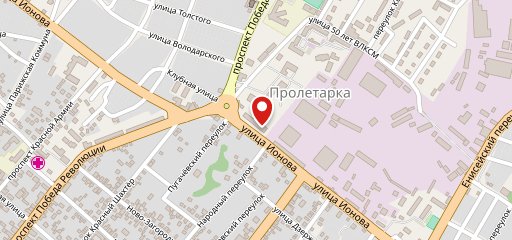 Общепит_юг на карте
