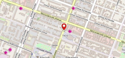 Объедос на карте