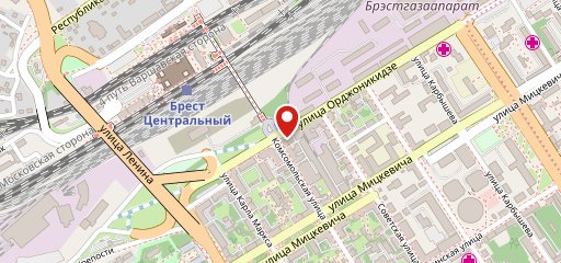 Обжора на карте