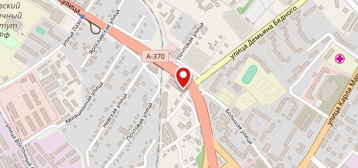 Обжора на карте