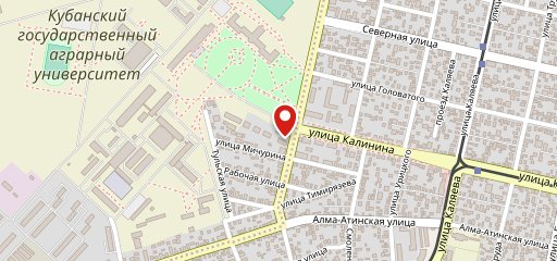 Обжора на карте