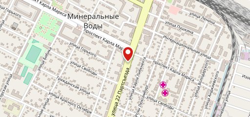 Обжора на карте