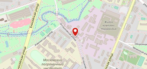 Обжора на карте