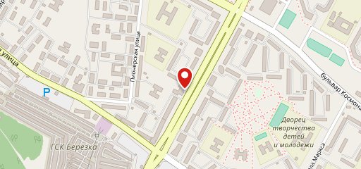 Обжорка, кафе на карте