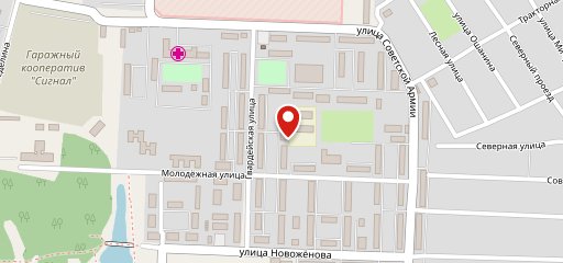 Офицерское собрание на карте