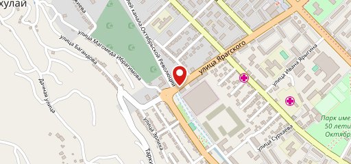 Огни баку на карте