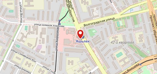 Огни Баку на карте