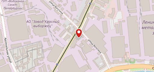 Огни Баку на карте