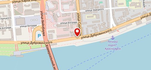 Огни Енисея на карте