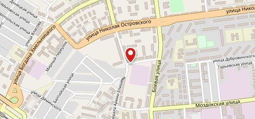 Огонек на карте