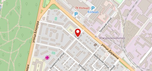 Огонек на карте