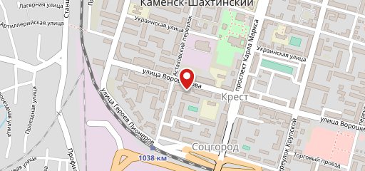 Огонек, Кафе на карте