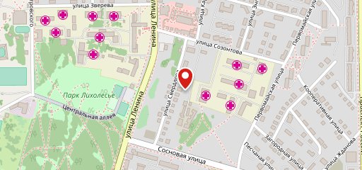 Огонек на карте