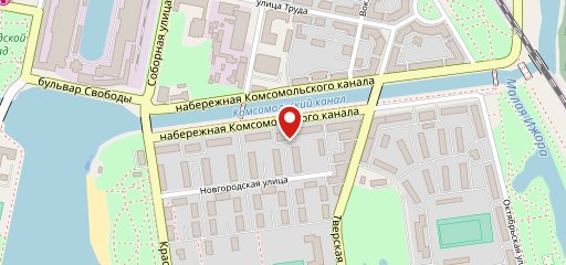 Огонек на карте