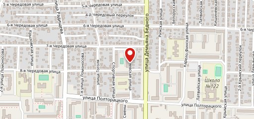 Хлебобулочный на карте