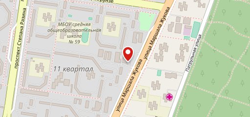 Огонек на карте