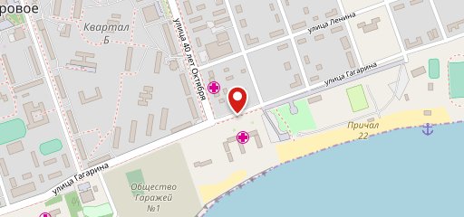 Огонёк на карте
