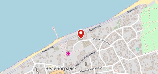 Огонёк на карте