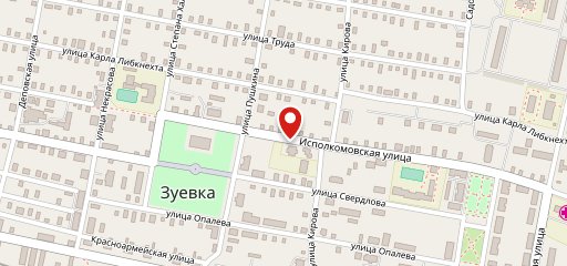 Огонёк на карте
