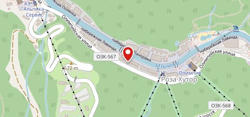Огонек на карте