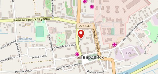 Огонёк на карте
