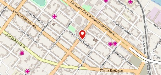 Баклажан на карте