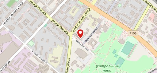 Океан суши на карте
