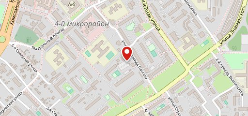 Океан на карте