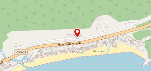 Океан на карте