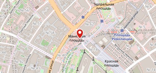 Охотный Ряд на карте