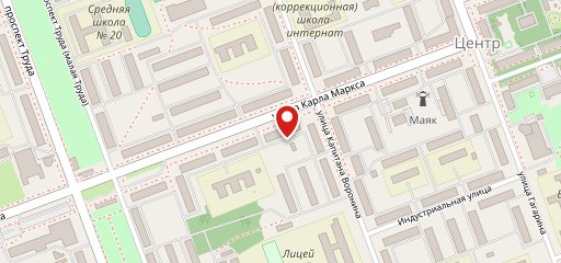 Окно на карте