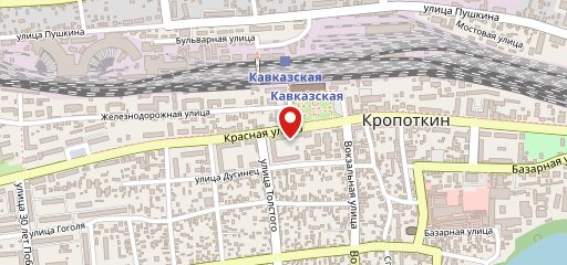 Корица на карте