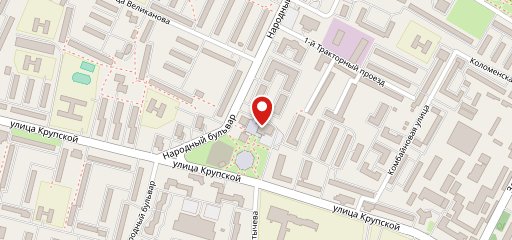 Окунь на карте