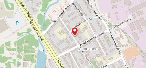 Старый клуб на карте