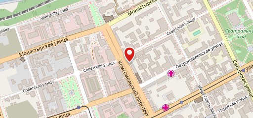 Старый Лось на карте