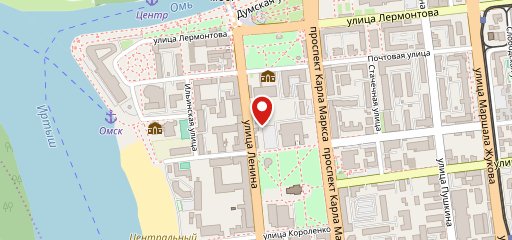 Старый Омск на карте