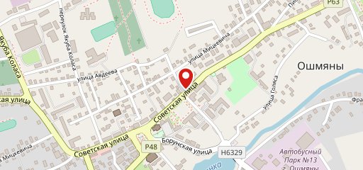 Старый город на карте