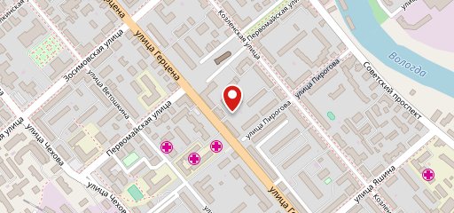 Столовая Олеан на карте
