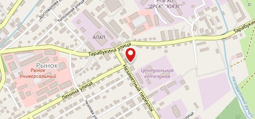 Олешня на карте