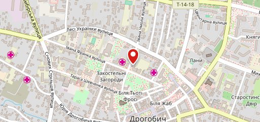 Бар "Ольга" на карте