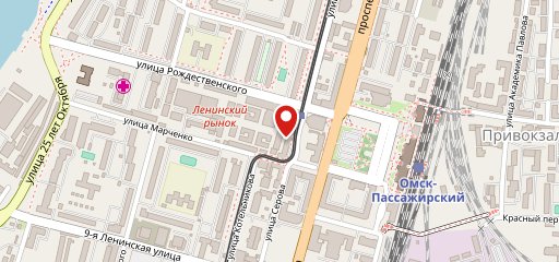 Лагманная на карте
