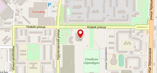 Олимпийский на карте