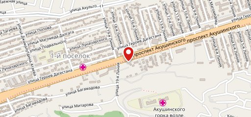Олива на карте