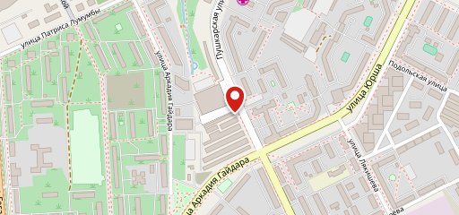 Столовая на карте