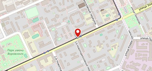 Грузинский дворик на карте