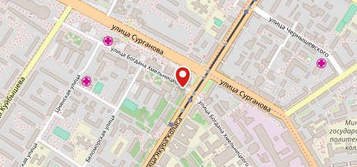 Оливковая Ветвь на карте