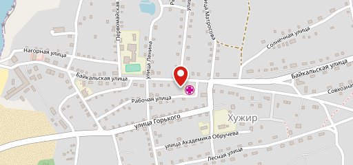 Ольхон на карте