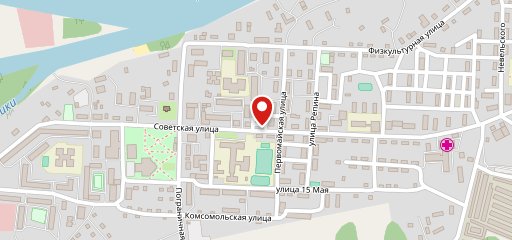 Олимпик на карте