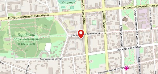 Омега кафе ЧПУП Омега Престиж на карте