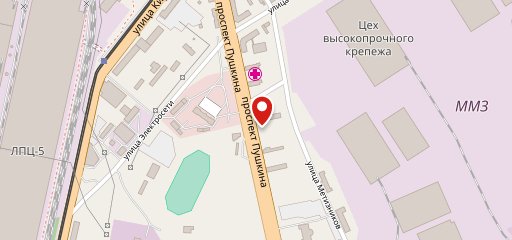 Столовая ДКС на карте
